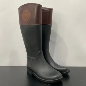 Boots Designer By Tory Burch In Black, Size: 8