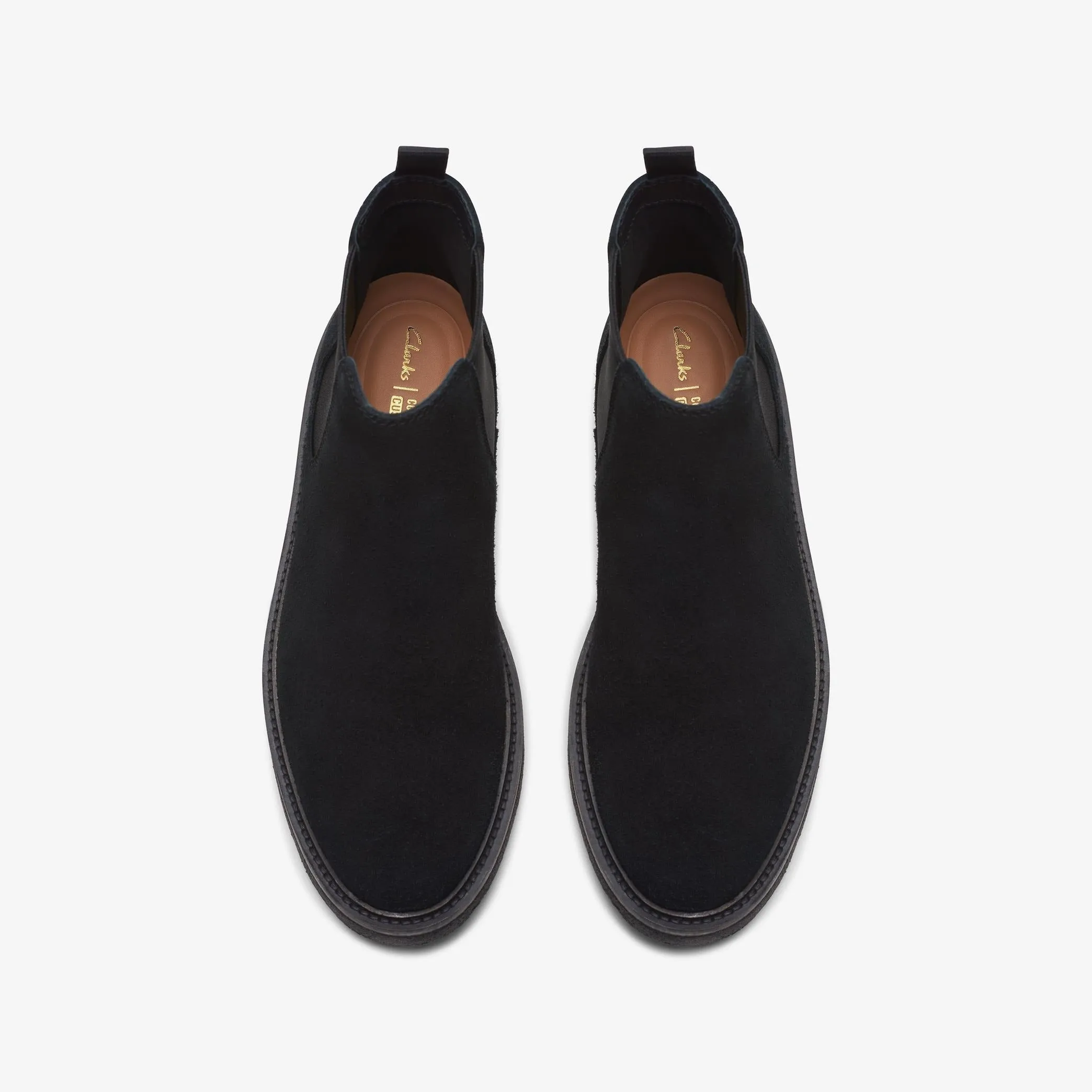 Clarks Clarkdale Easy Black מגפי גברים קלארקס