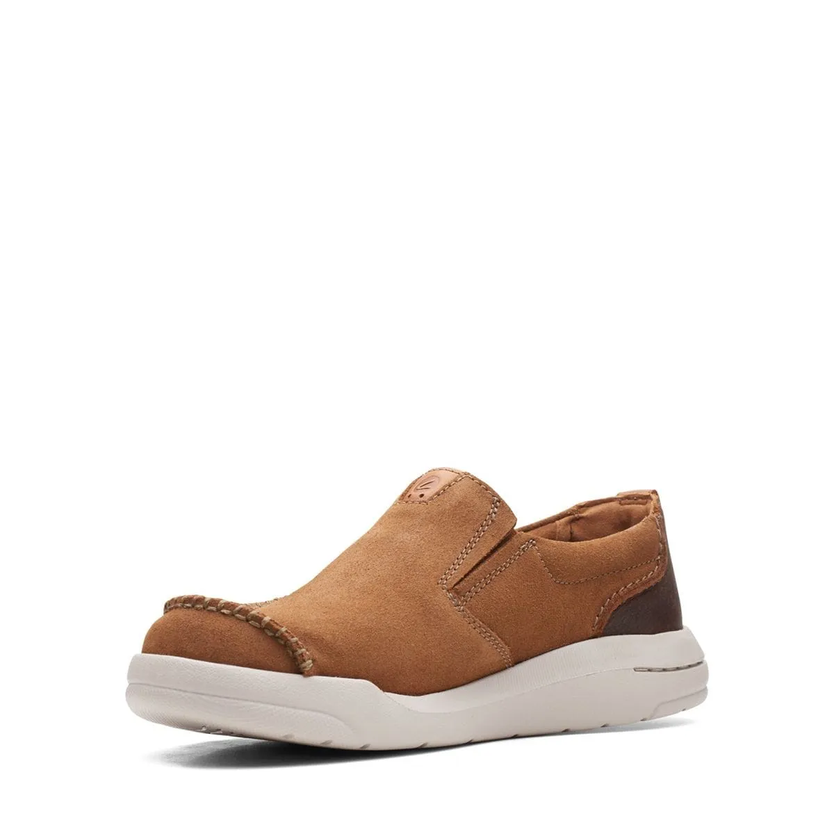 Clarks Driftway Tan Suede Shoes - 26163856