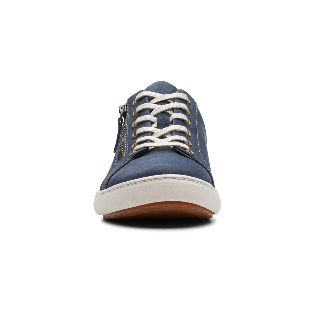 Clarks Nalle Lace Navy Nubuck (Women's)