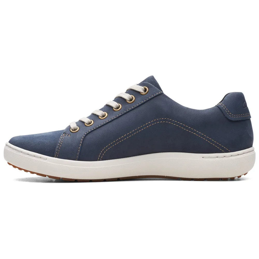 Clarks Nalle Lace Navy Nubuck (Women's)