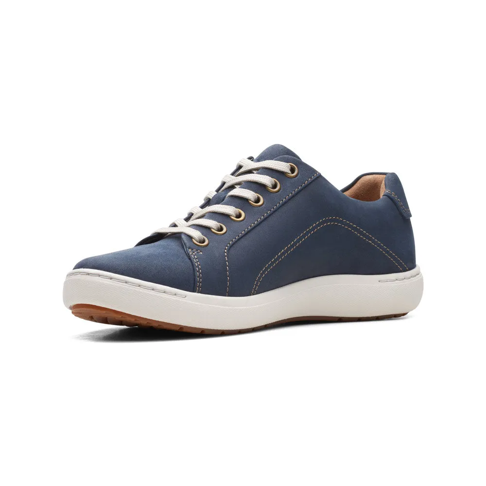 Clarks Nalle Lace Navy Nubuck (Women's)