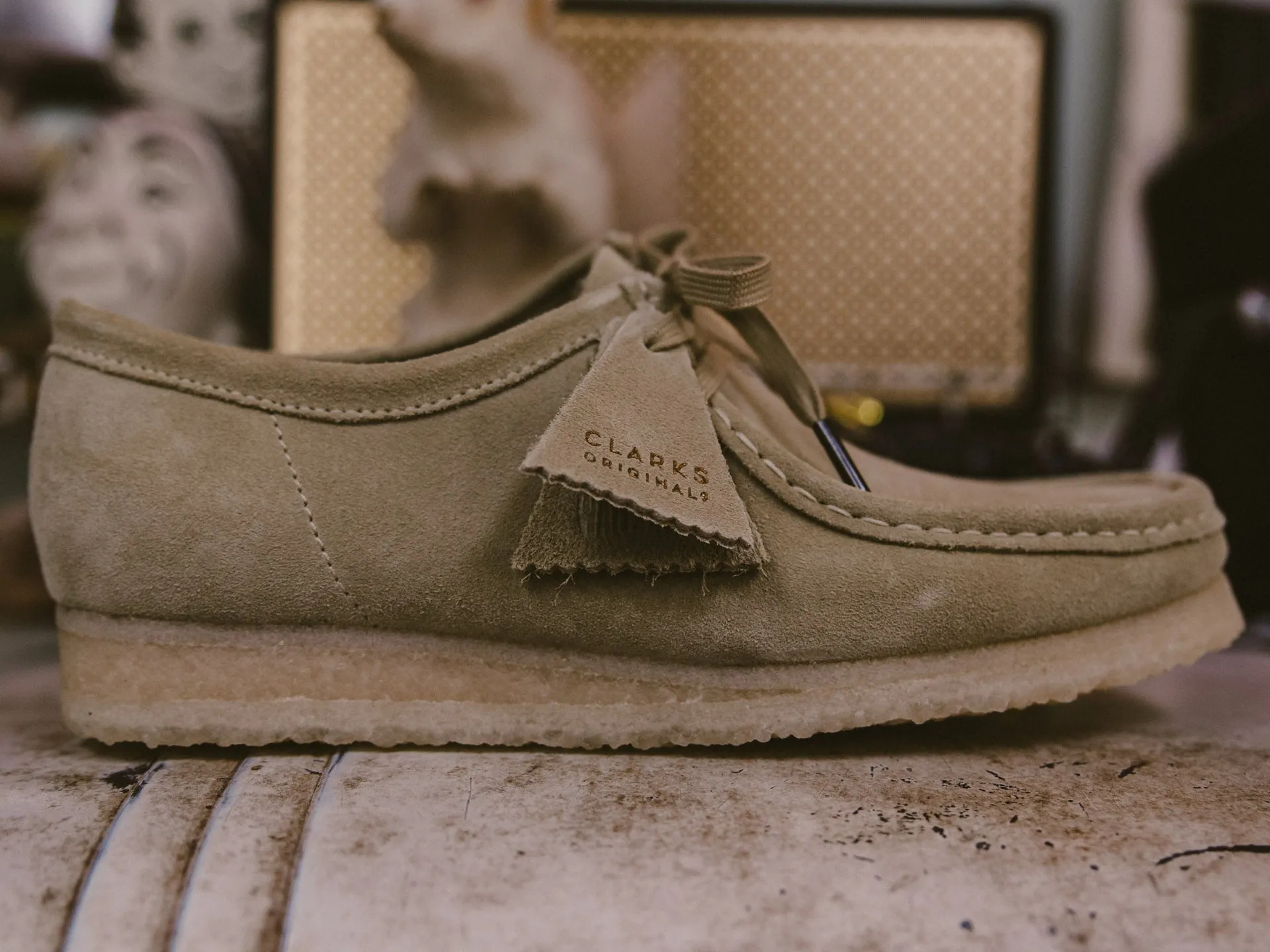 Clarks Wallabee 'Maple Suede' -Originally $160.00