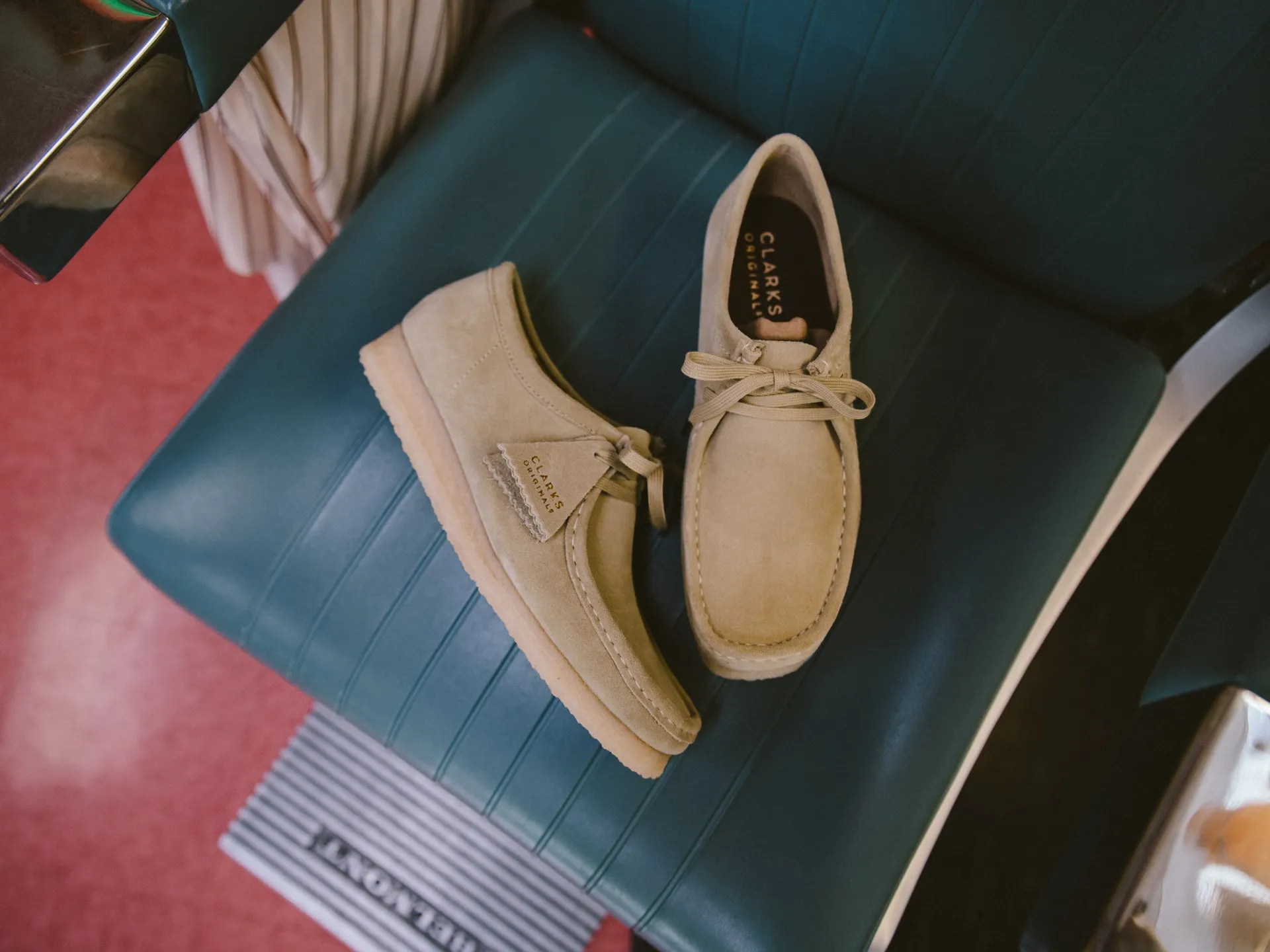 Clarks Wallabee 'Maple Suede' -Originally $160.00