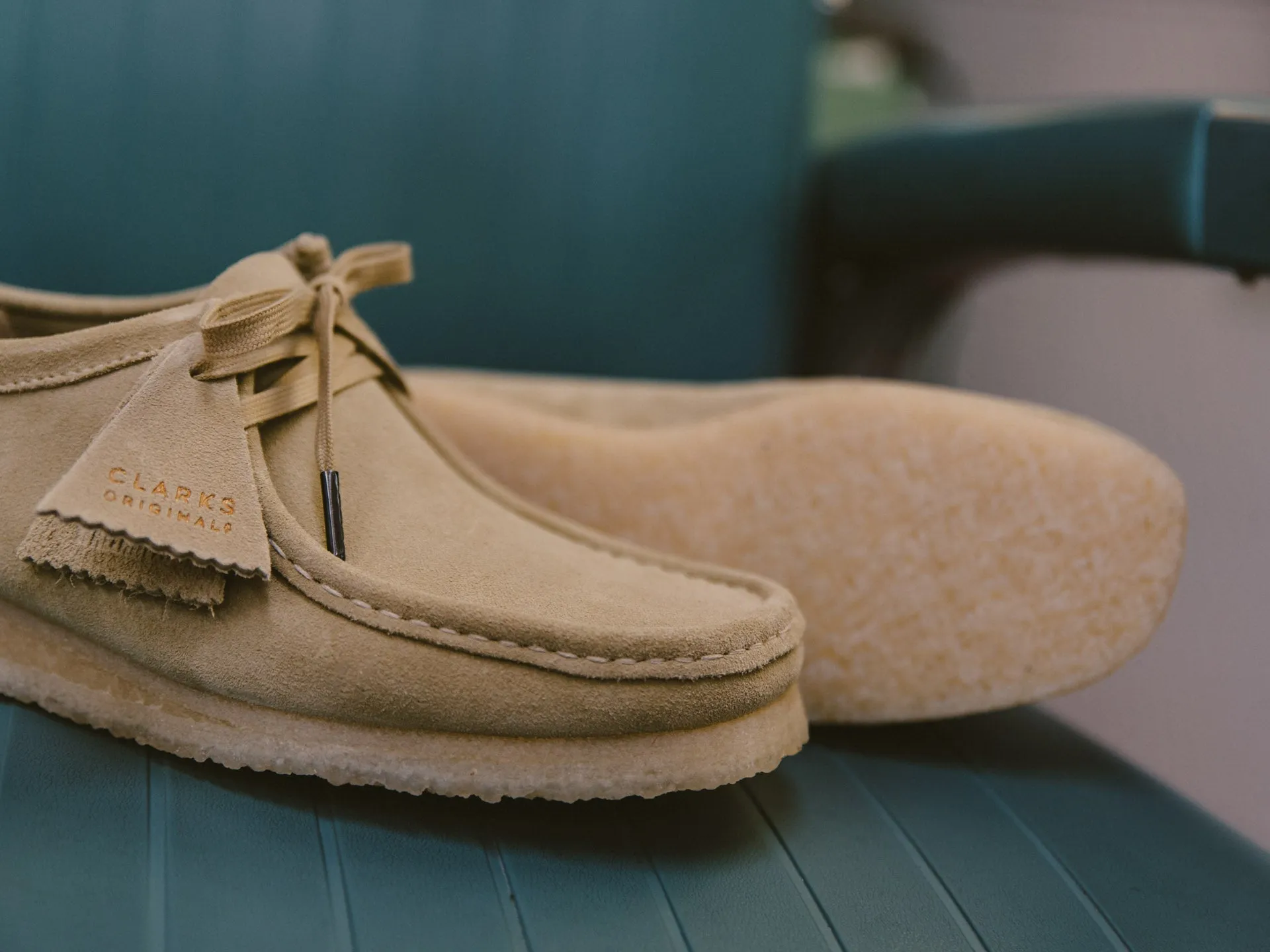 Clarks Wallabee 'Maple Suede' -Originally $160.00