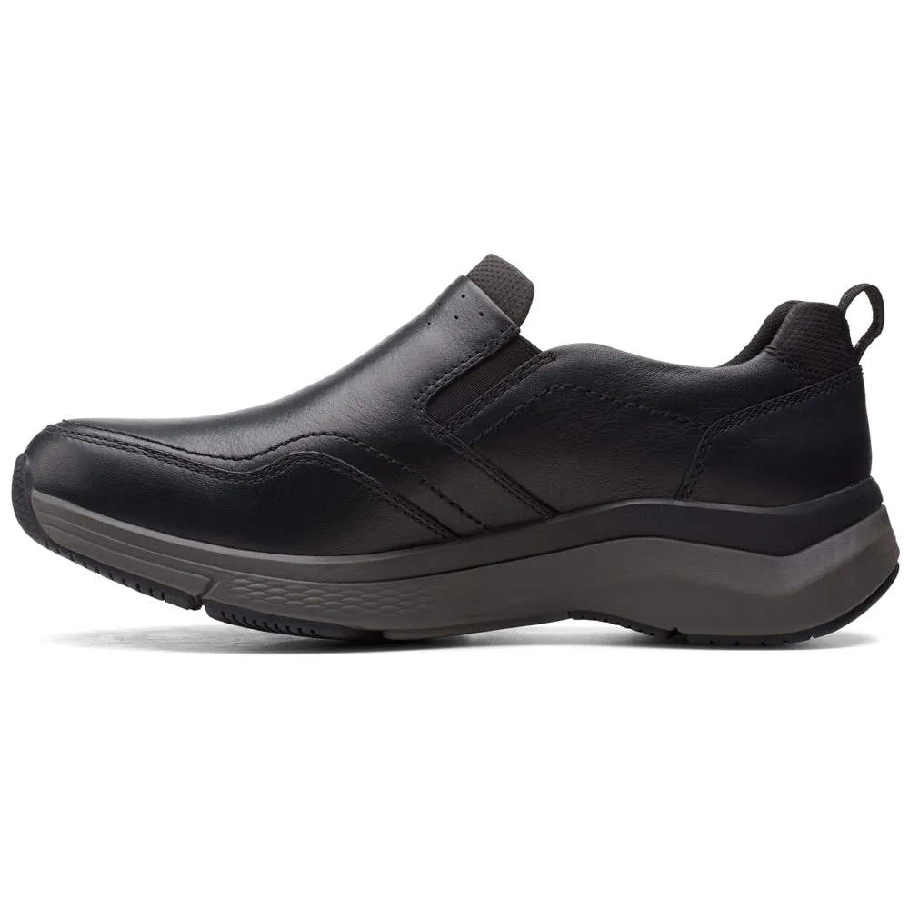 Clarks Wave2.0 Edge Black Waterproof Leather (Men's)