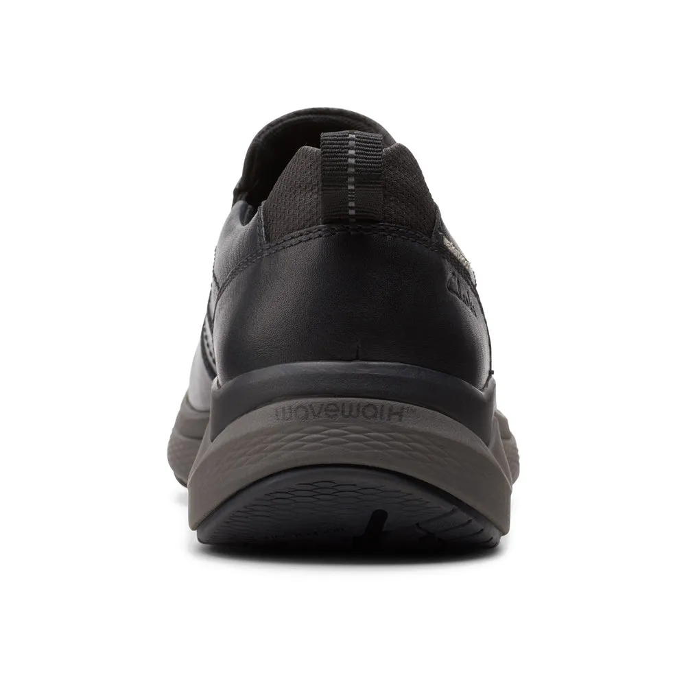 Clarks Wave2.0 Edge Black Waterproof Leather (Men's)