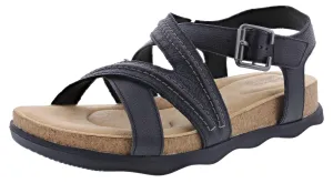 Clarks Women's Brynn Ave Adjustable Buckle Strap Sandals