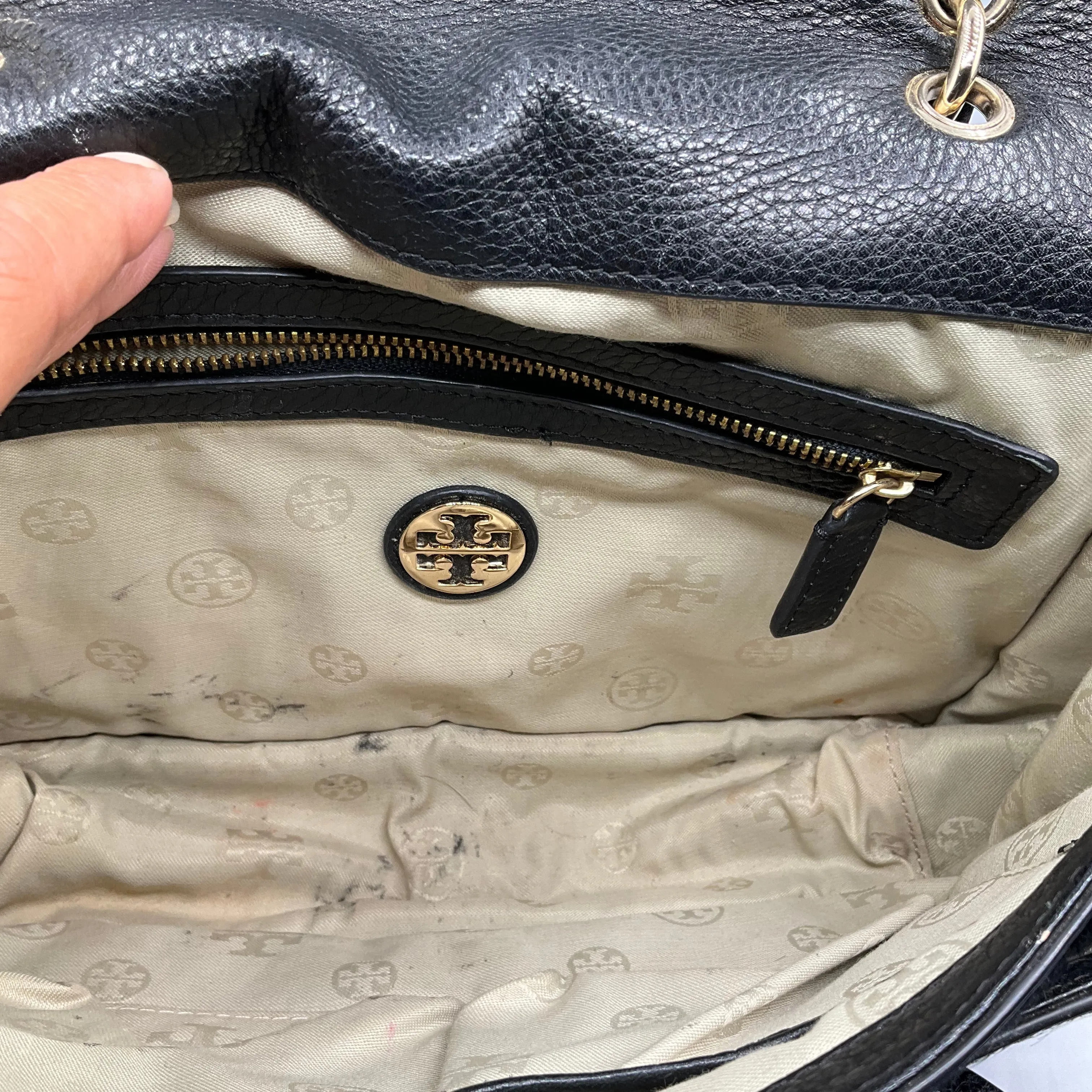 Handbag Designer By Tory Burch, Size: Medium