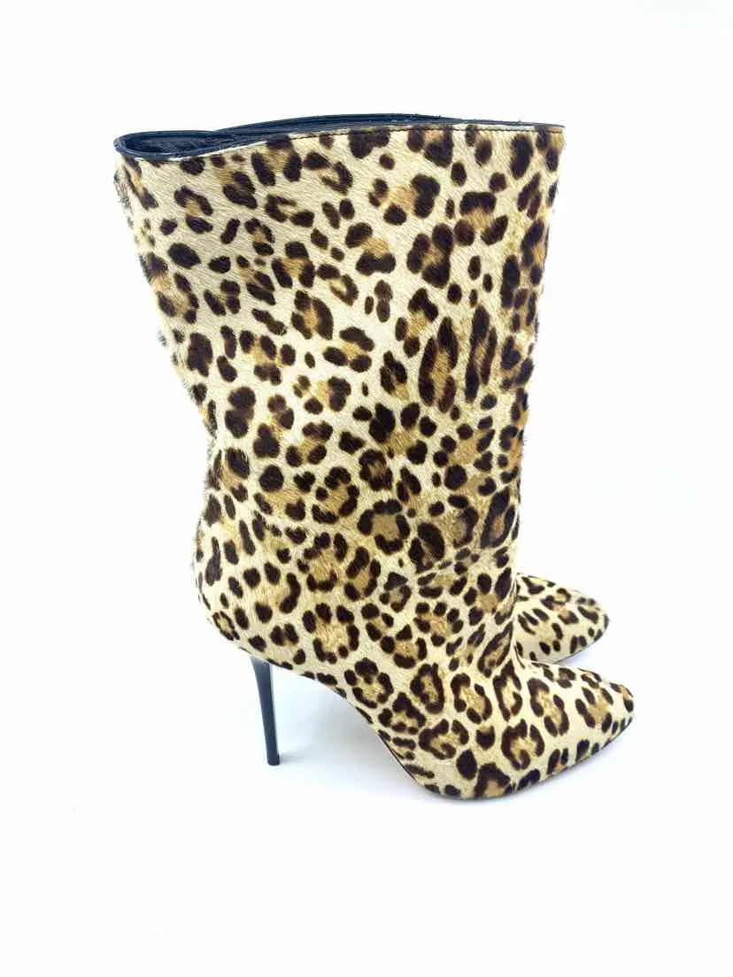 JIMMY CHOO Cheetah Print Ankle Boot | 8