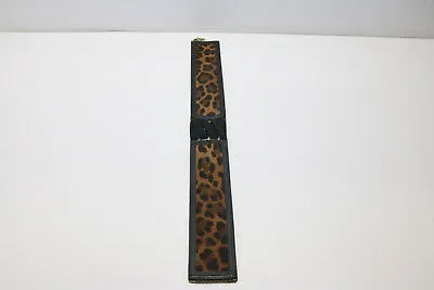 Jimmy Choo Corset Style Animal Print Belt Size 75