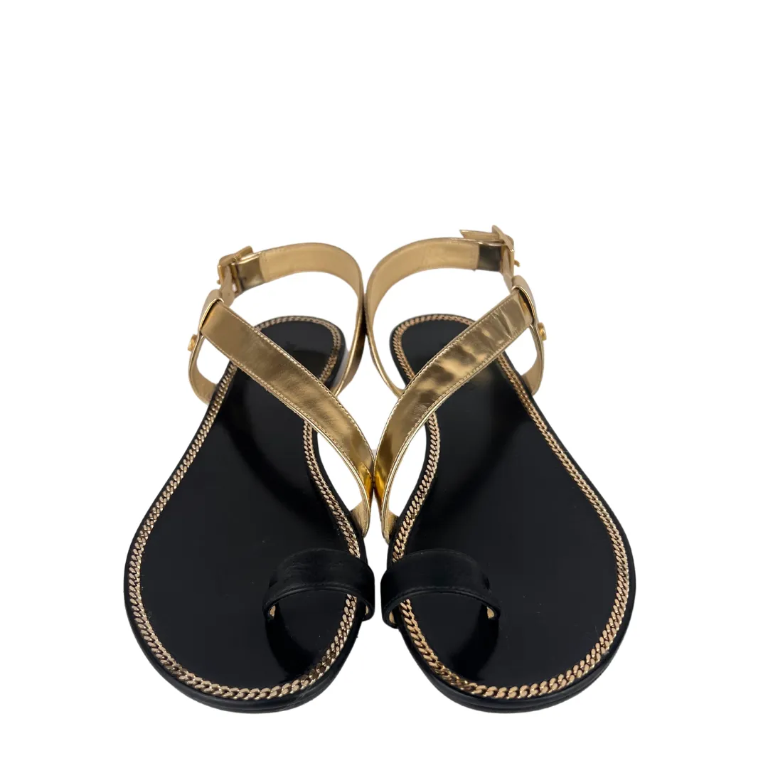 Jimmy Choo Neru Flat Sandals - Size 36.5