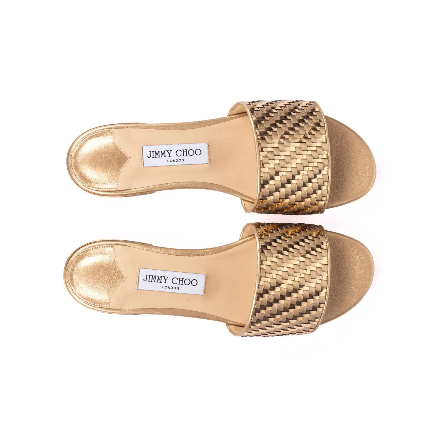 JONI FLAT WOVEN METALLIC