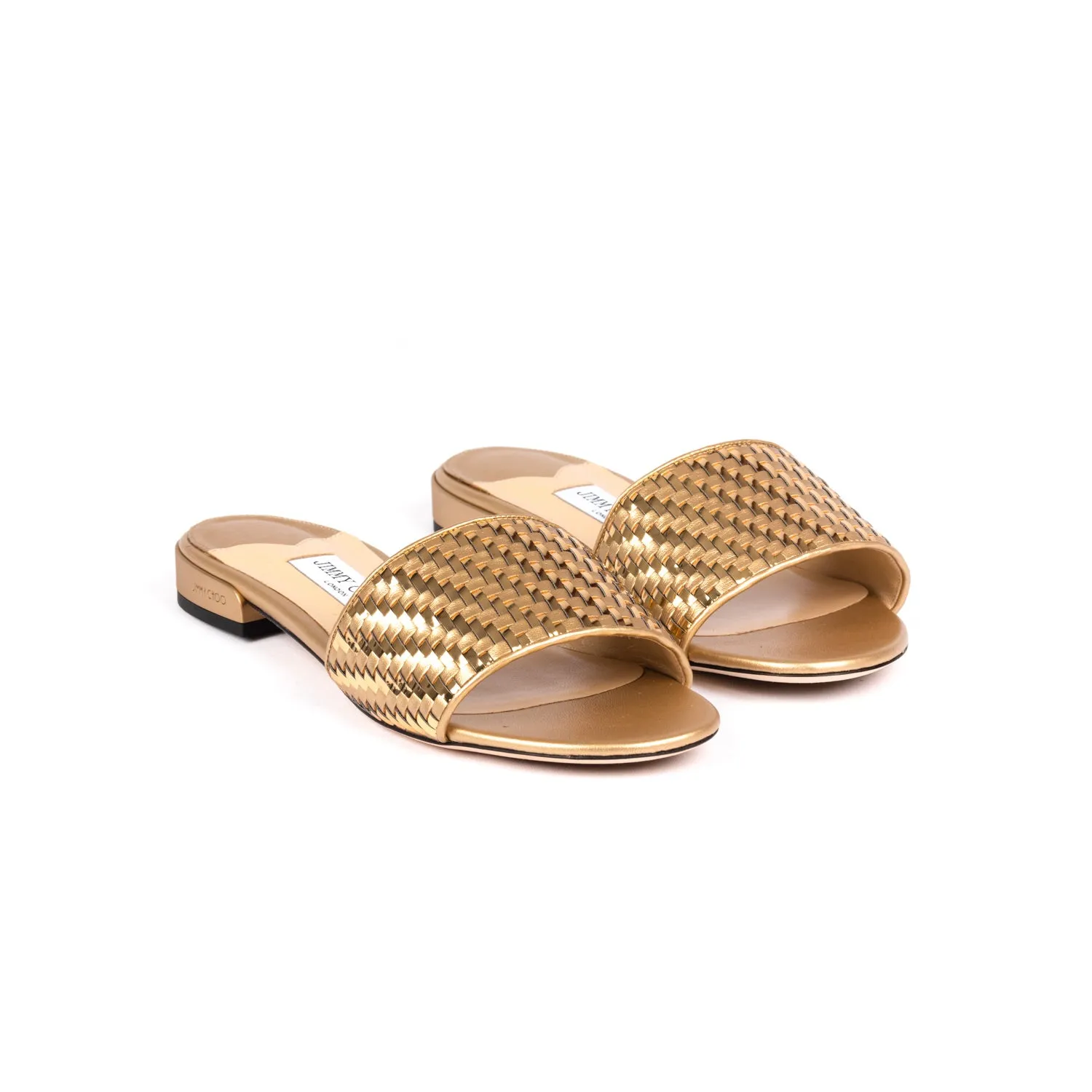 JONI FLAT WOVEN METALLIC