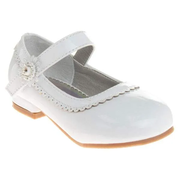 Josmo Girls White Dress Shoes (Toddler)