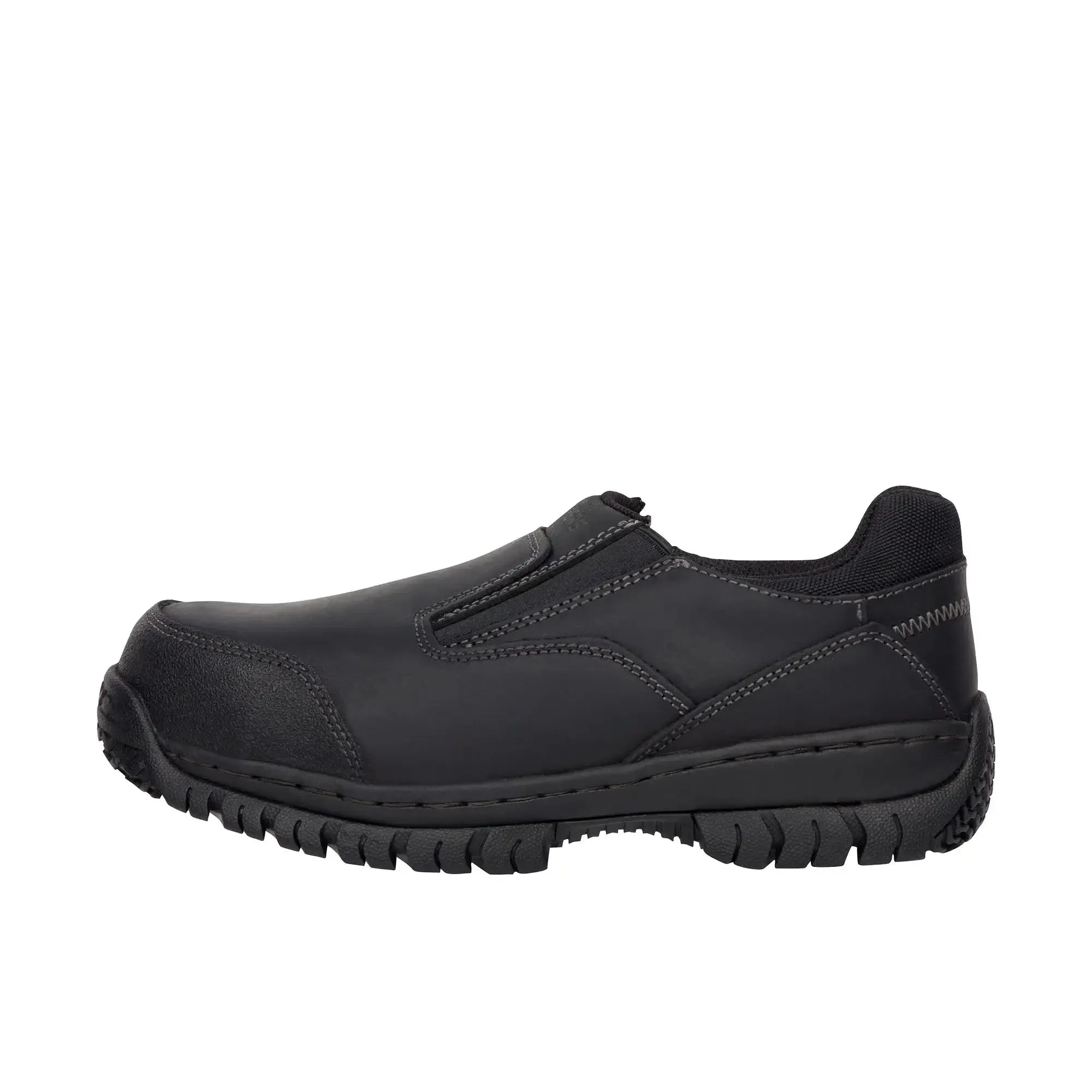 Men's Hartan Steel Toe Slip-on Work Shoe Black