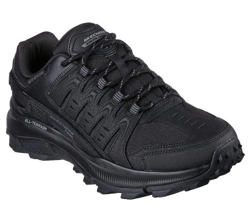 Men's Wide Fit Skechers 237501 Equalizer 5.0 Trail-Solix Walking Sneakers - Black