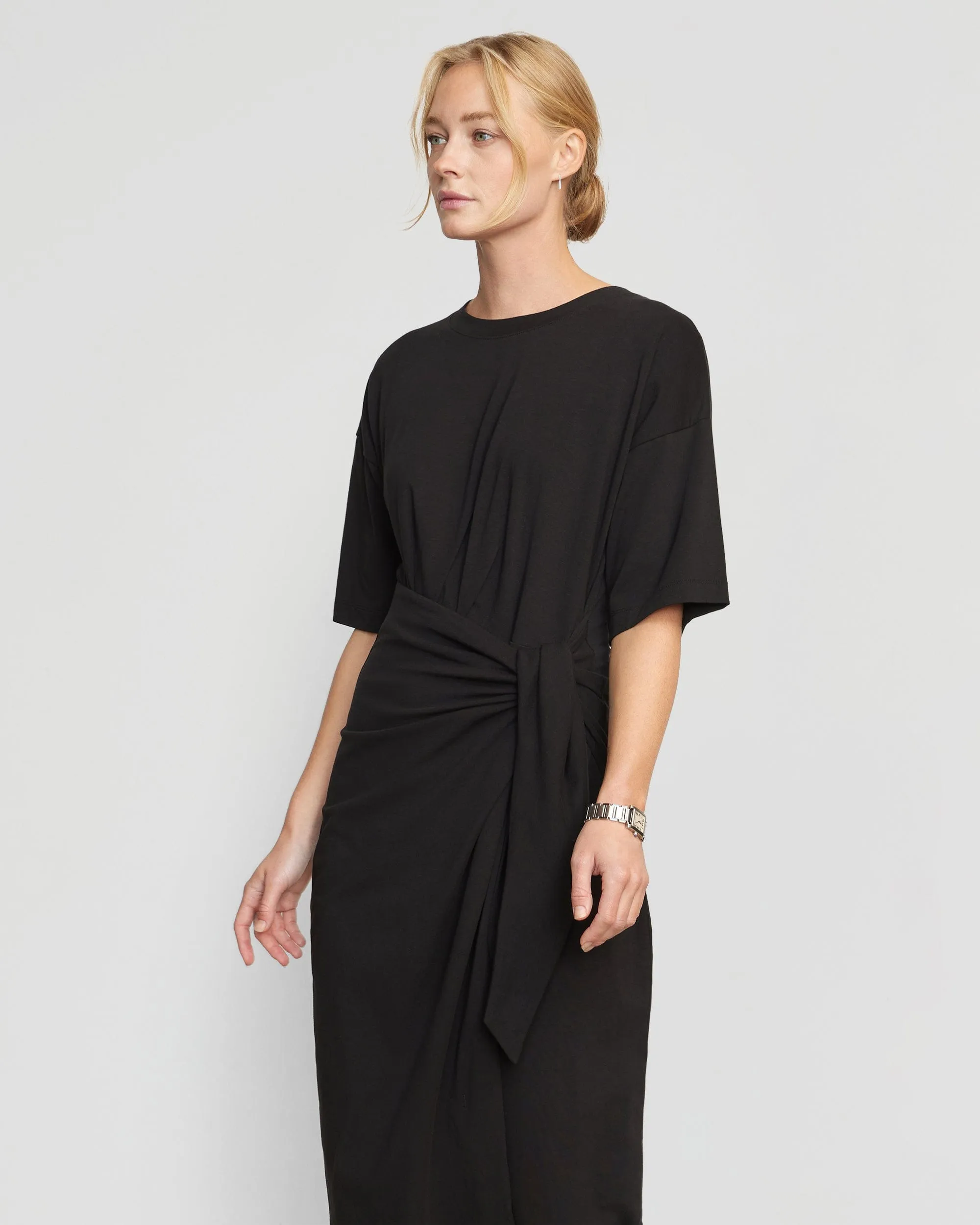 Noa Organic Cotton T-Shirt Wrap Dress