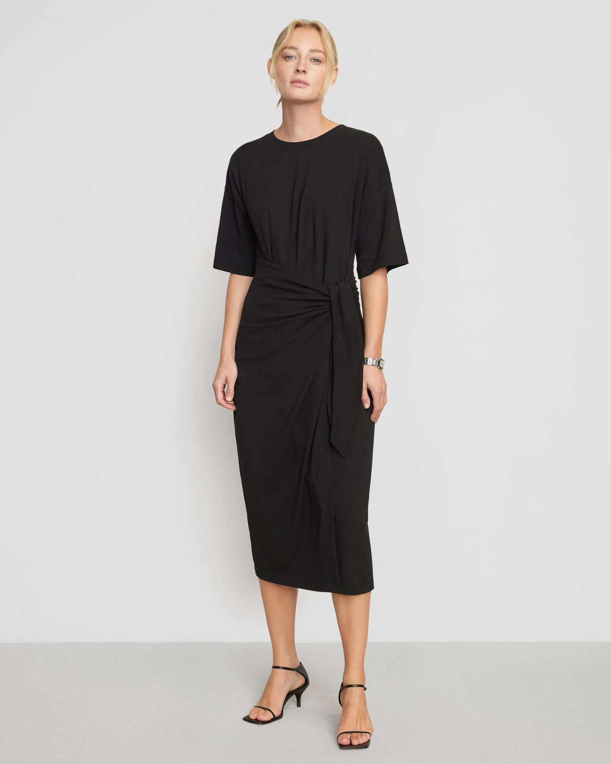 Noa Organic Cotton T-Shirt Wrap Dress