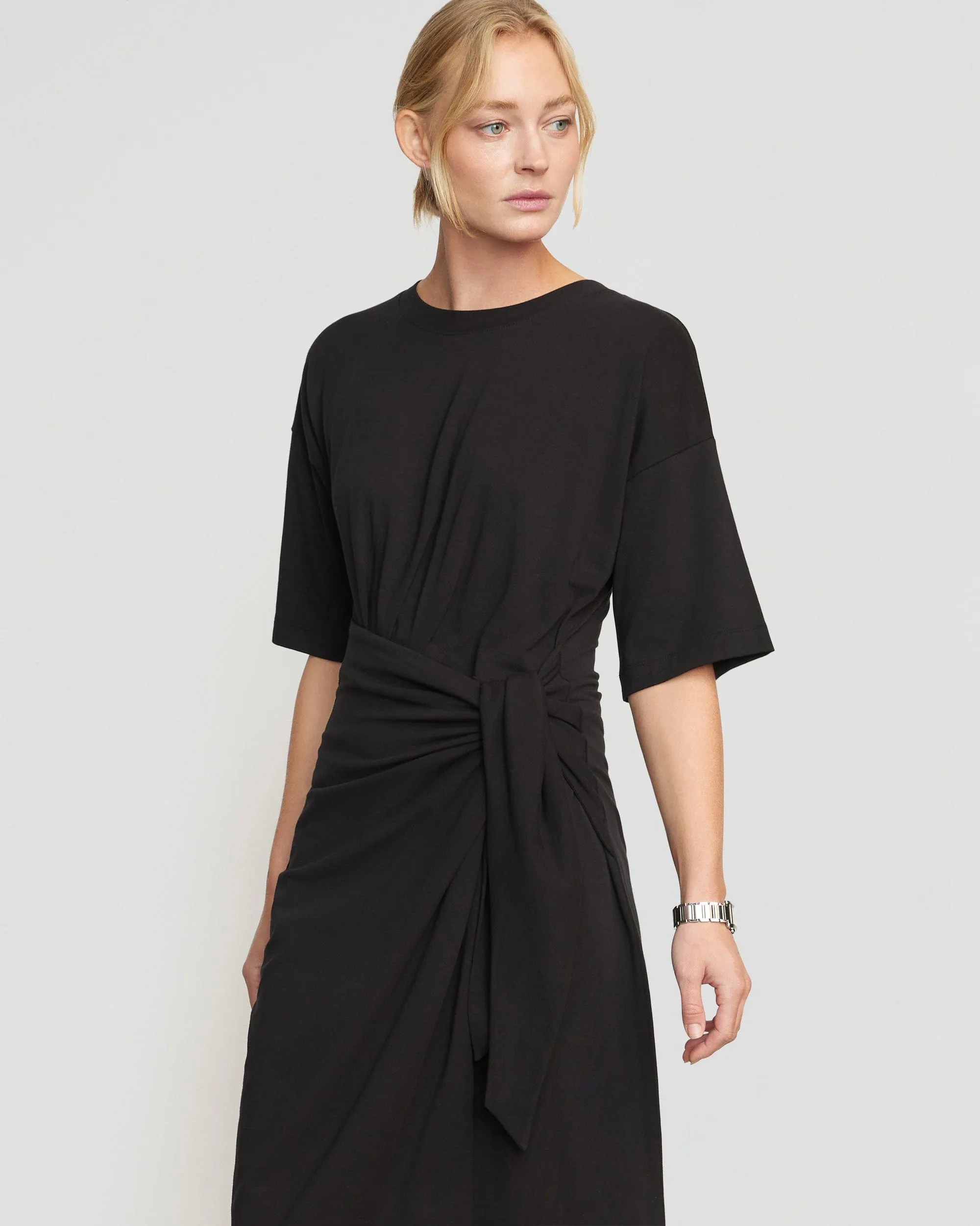 Noa Organic Cotton T-Shirt Wrap Dress