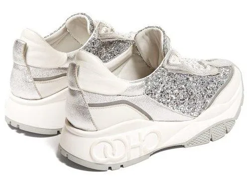 'Raine' Glitter Low-Top Trainers