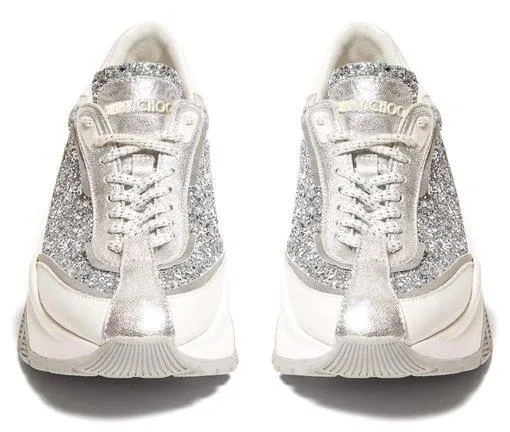 'Raine' Glitter Low-Top Trainers