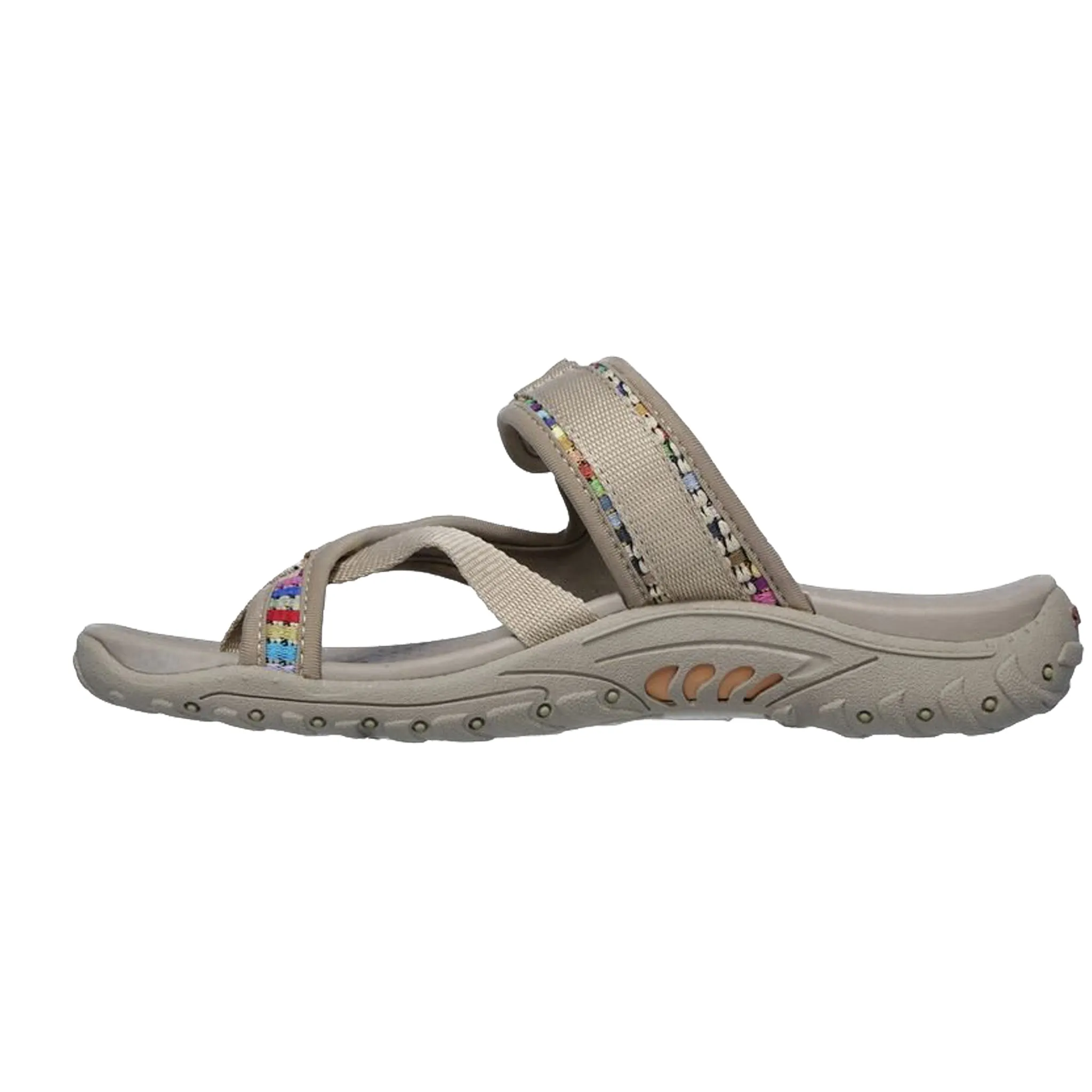 Skechers Women's 41124 Reggae Mad Swag Vegan Adjustable Sandals