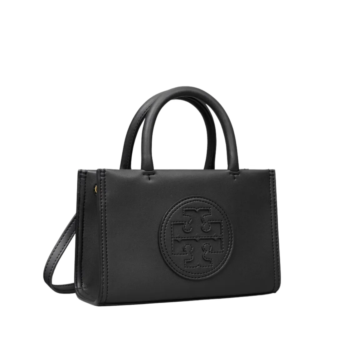 Tory Burch Ella Bio Mini Tote - Black