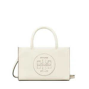 Tory Burch Ella Bio Mini Tote- Warm White