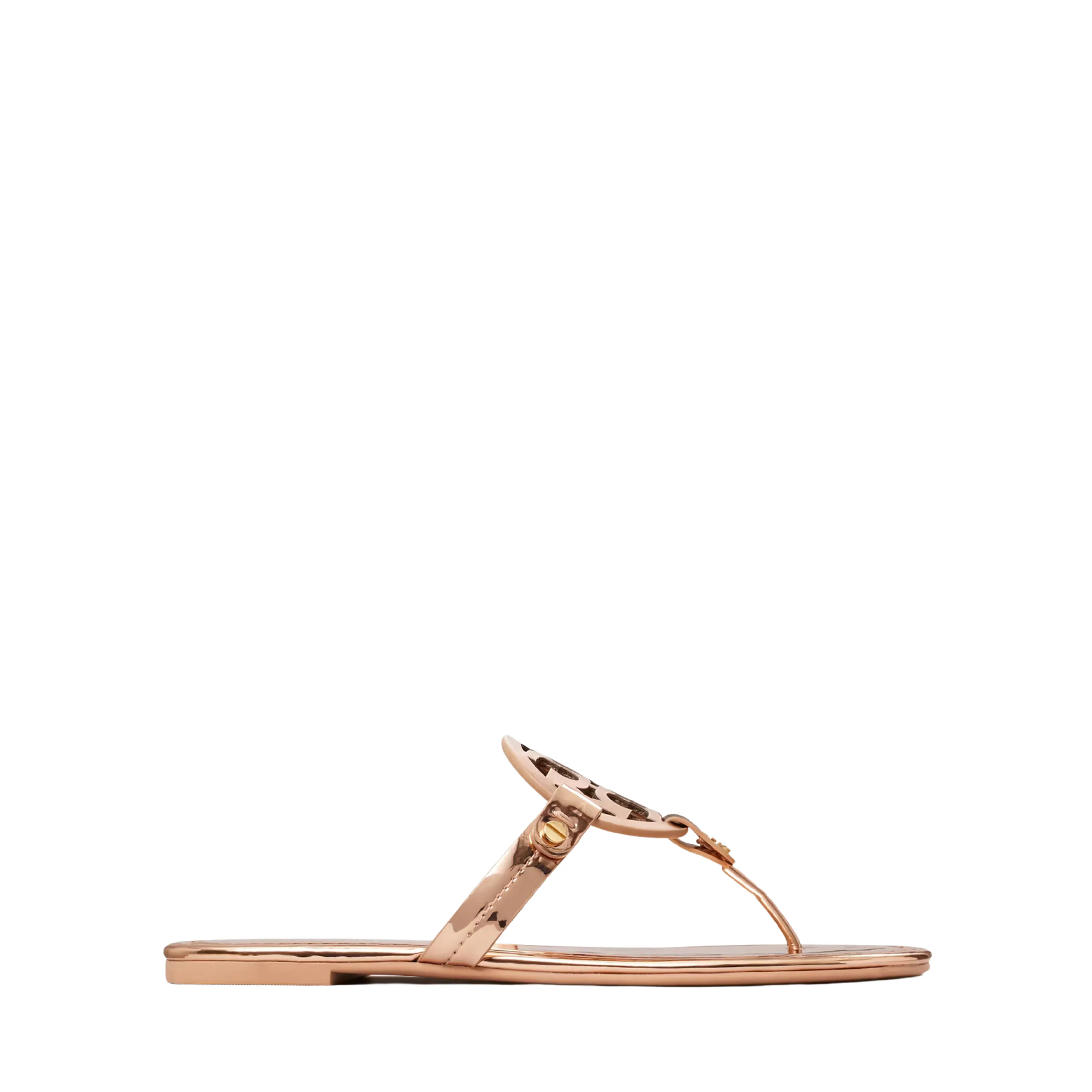 Tory Burch Miller Rose Gold Sandals