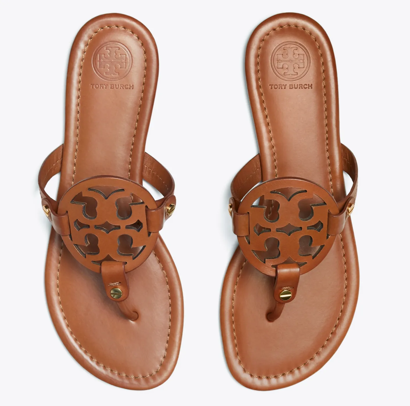 Tory Burch Miller Sandal- Vintage Vachetta