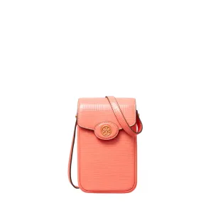 Tory Burch Robinson Crosshatched Phone Crossbody