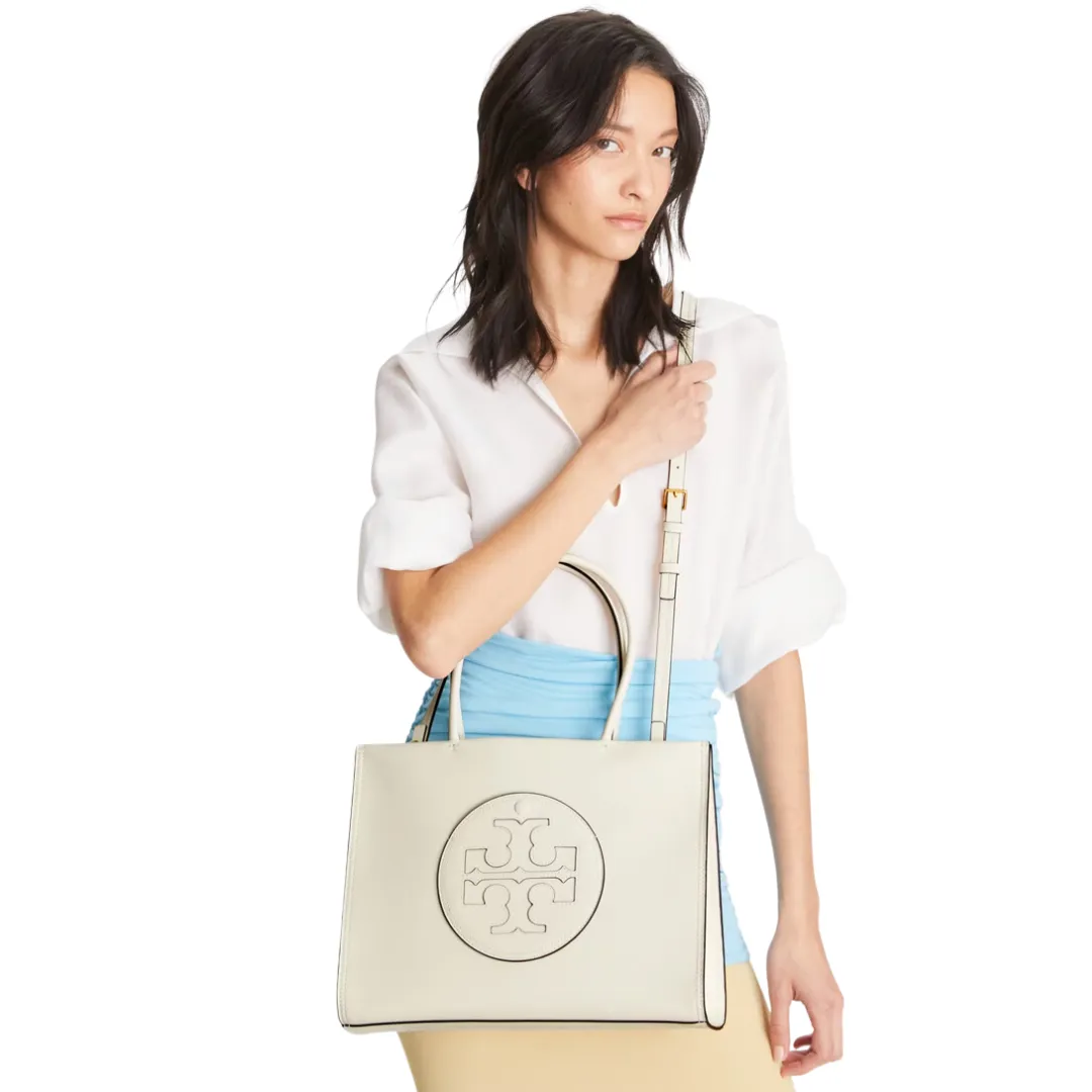 Tory Burch Small Ella Bio Tote - Warm White