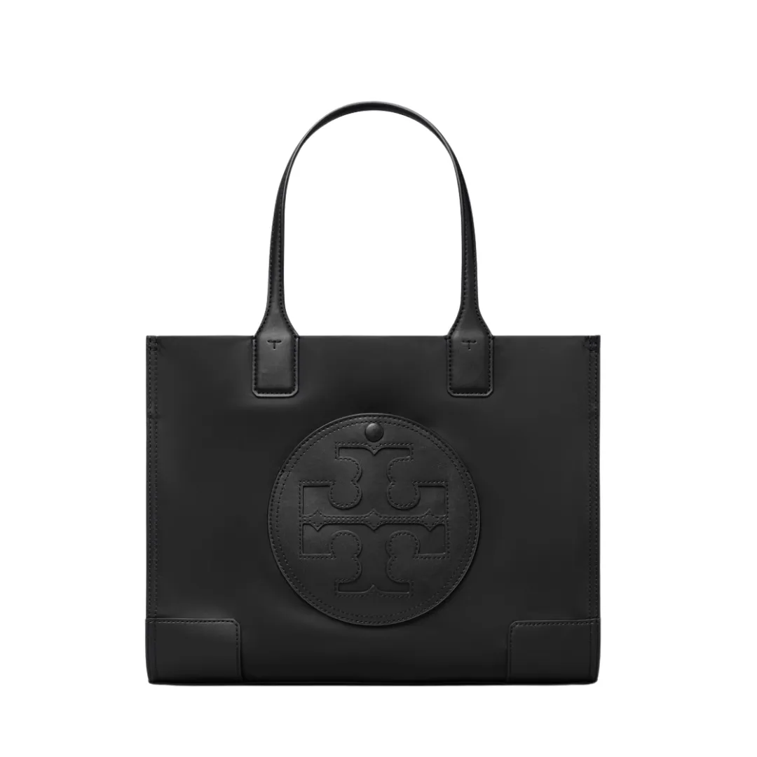 Tory Burch Small Ella Tote- Black