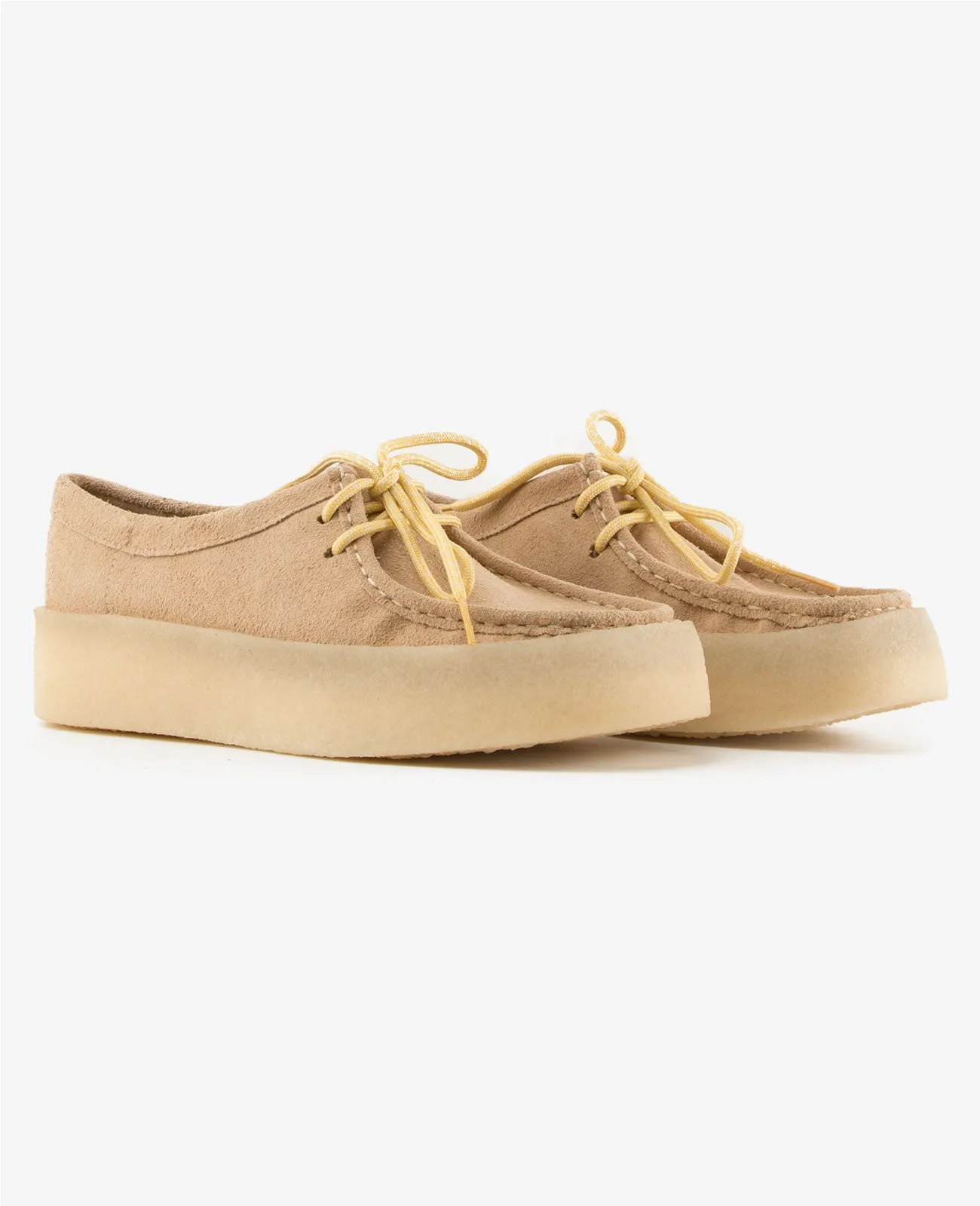 Wallabee Cup Maple White